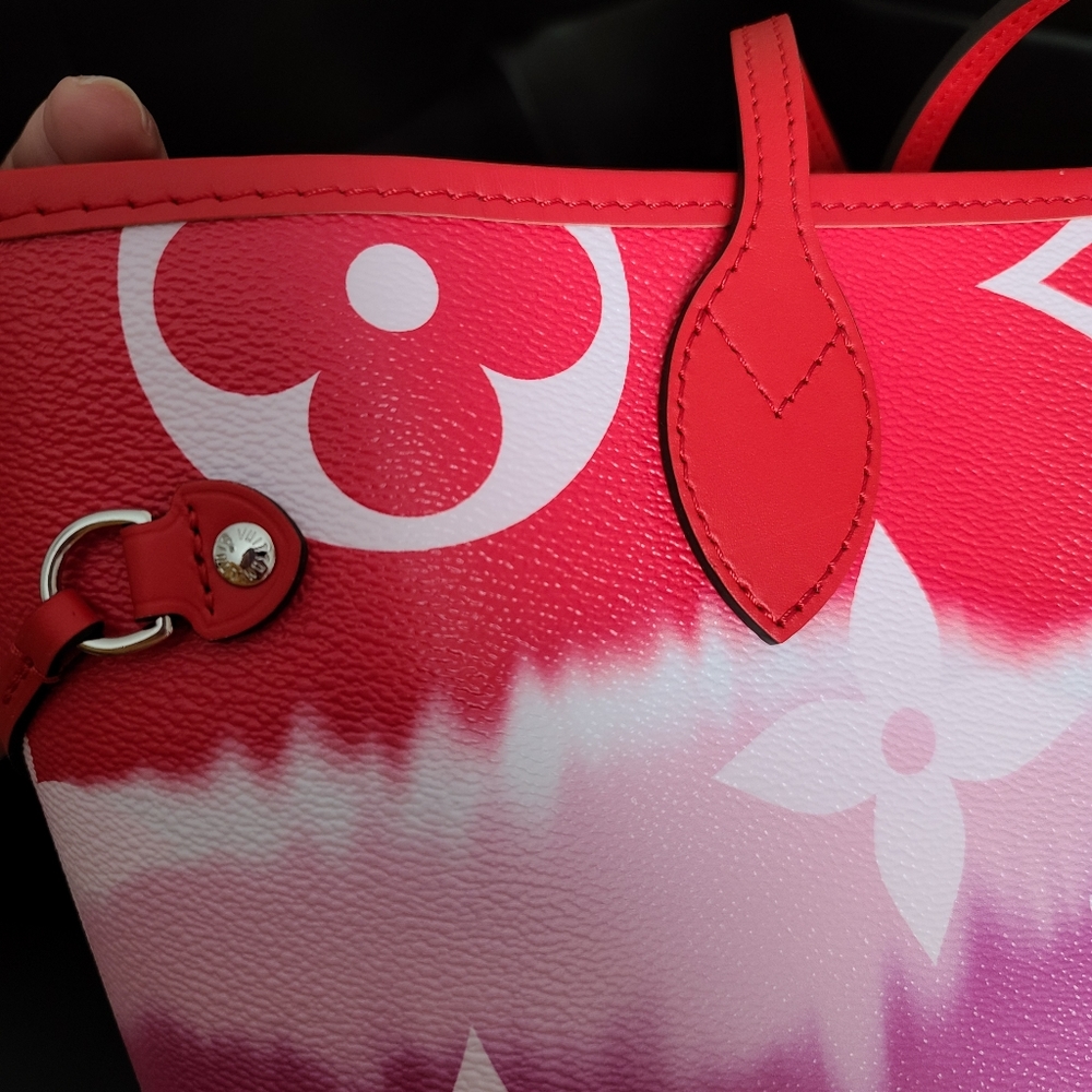 🚫SOLD 🚫Louis Vuitton Escale ROUGE NEVERFULL MM - Picture 8 of 8